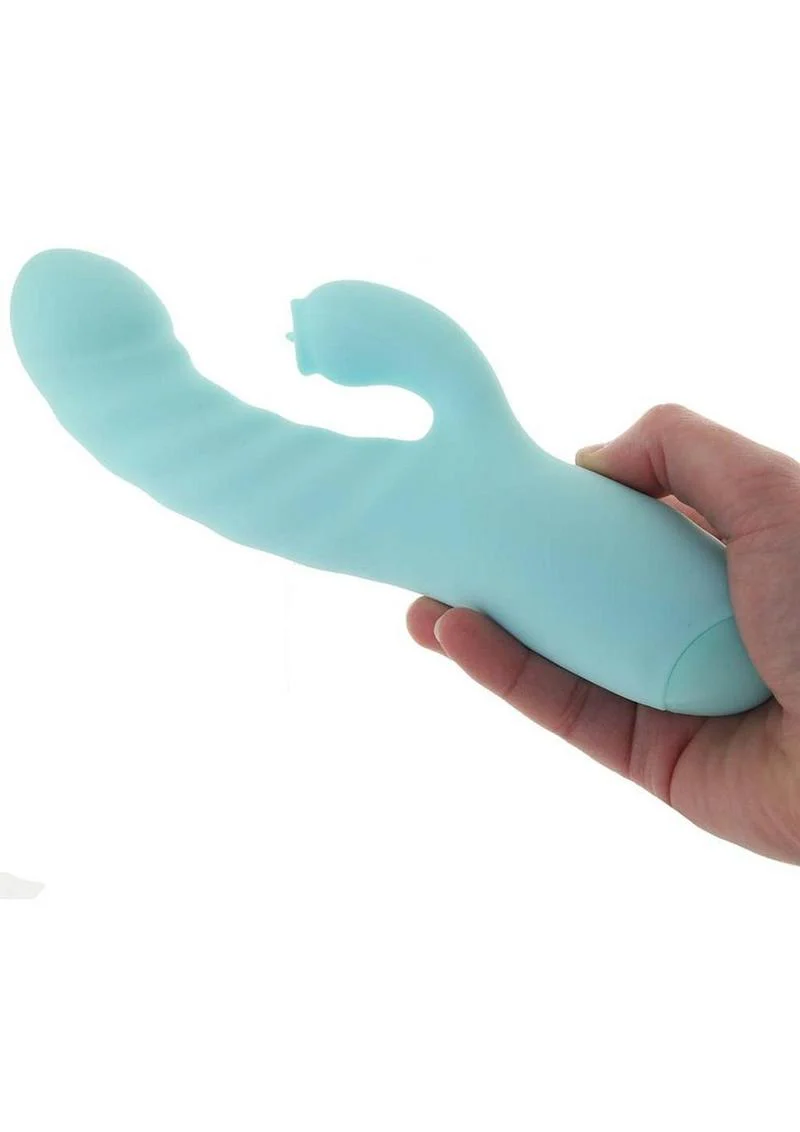Luv Heat Up Thruster Rechargeable Silicone Rabbit Vibrator - Image 3