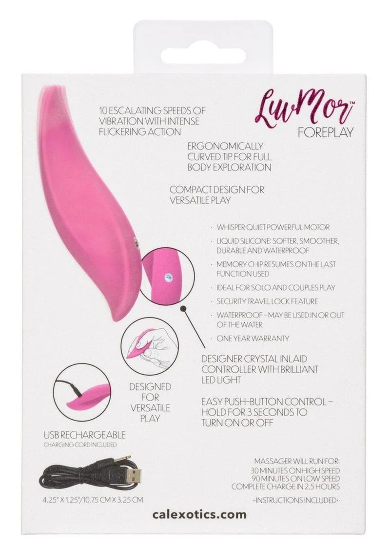 LuvMor Foreplay Rechargeable Silicone Massager - Image 3