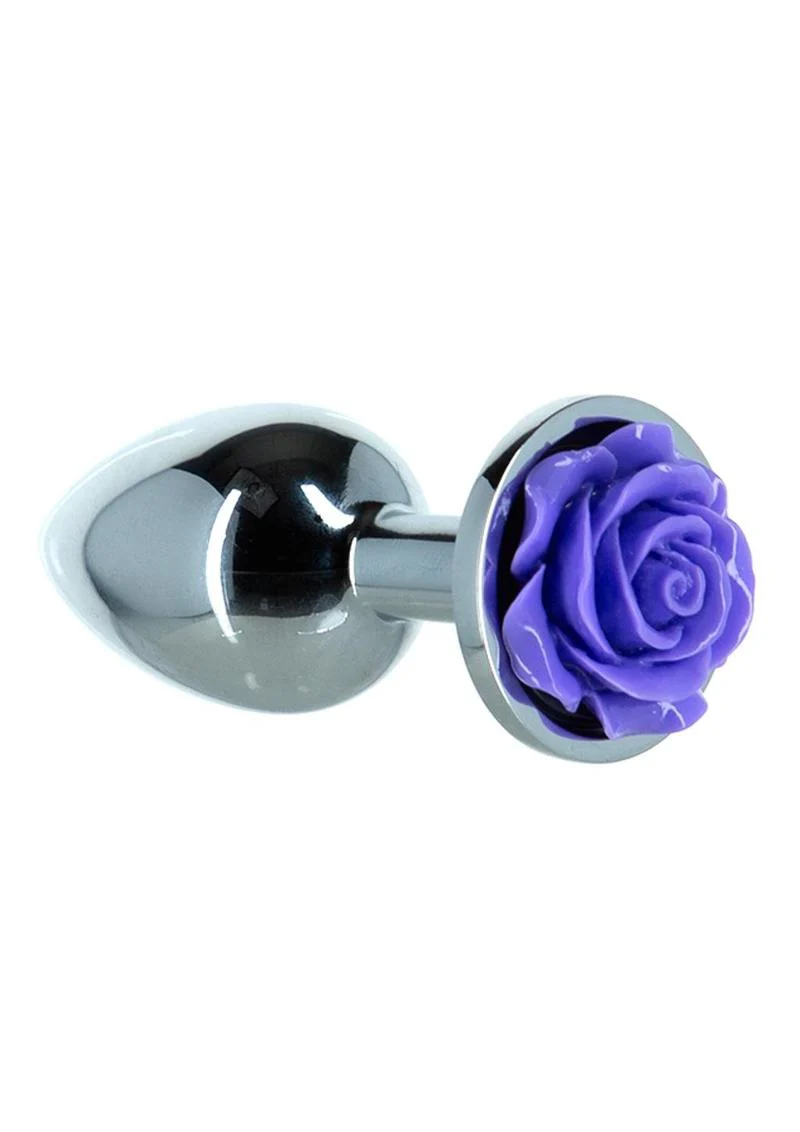Lux Active Black Rose Base Anal Plug - Image 3