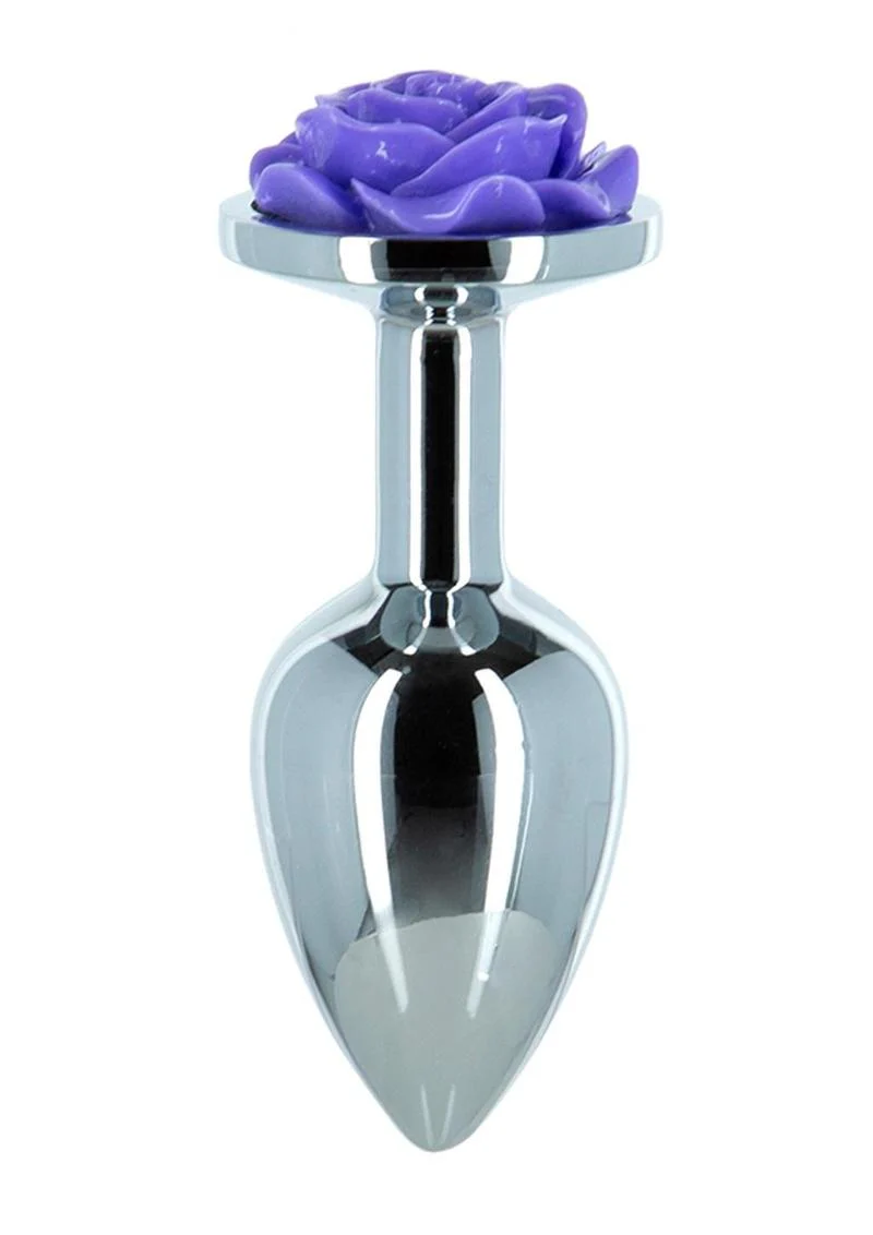 Lux Active Black Rose Base Anal Plug - Image 4