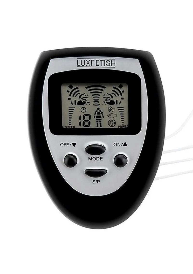 Lux Fetish Electro-Sex Kit with Stimulation Pads 10 Speeds - Image 2