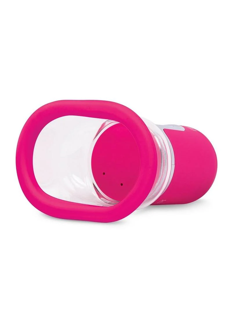 Lux Fetish Rechargeable Auto Pussy Pump with Clit Clamp - Image 2