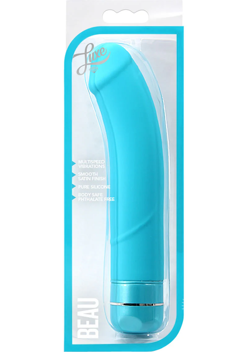Luxe Beau Vibrating Silicone Dildo - Image 5