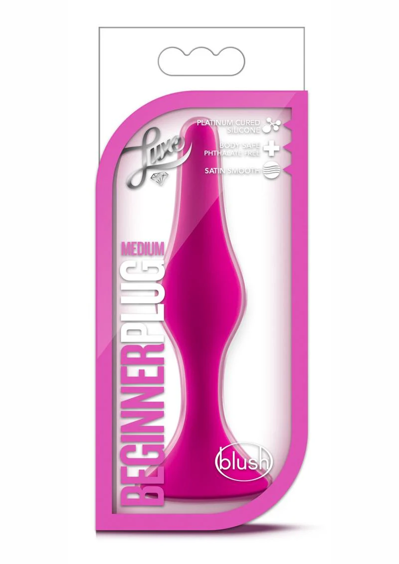 Luxe Beginner Plug Silicone Butt Plug Sizes - Image 6