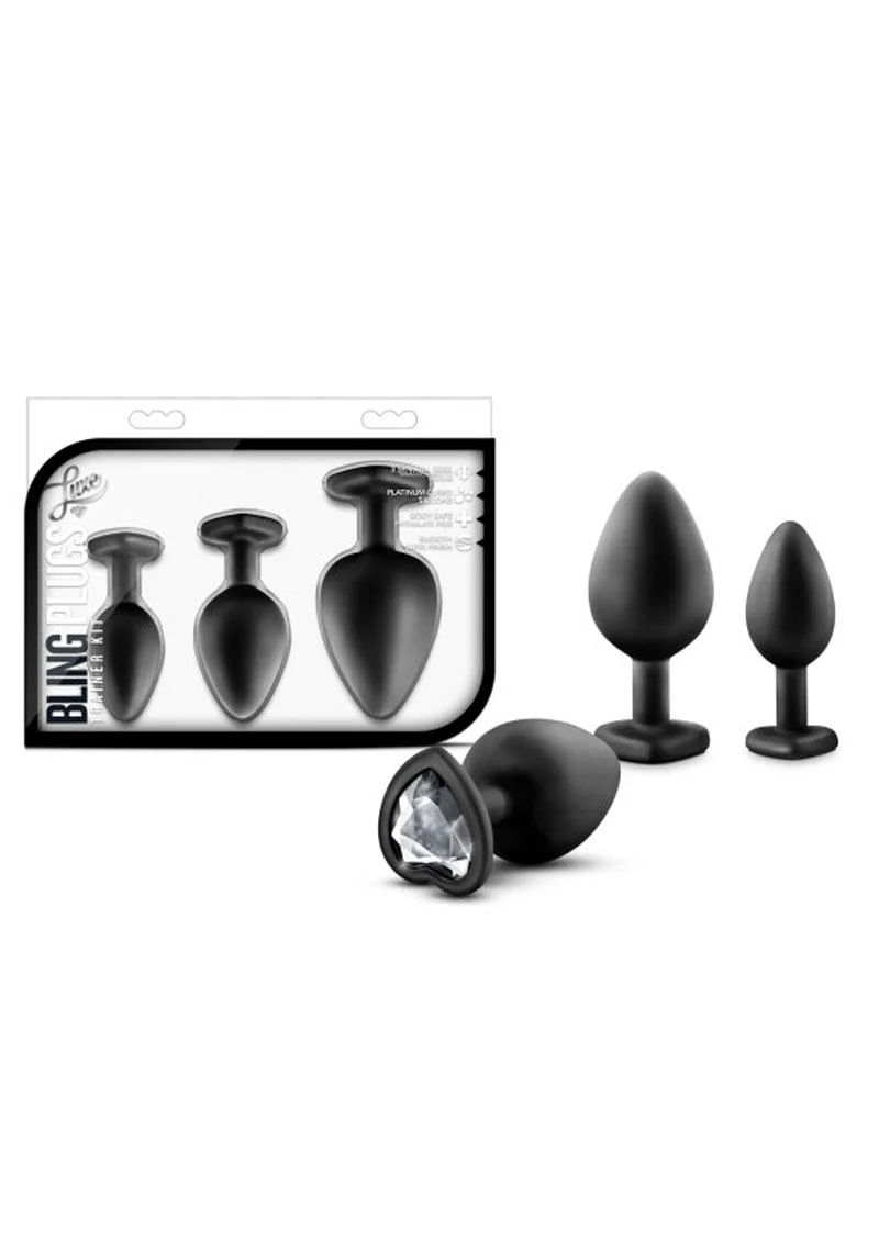 Luxe Bling Butt  Silicone Training Kit With White Gems - Image 4
