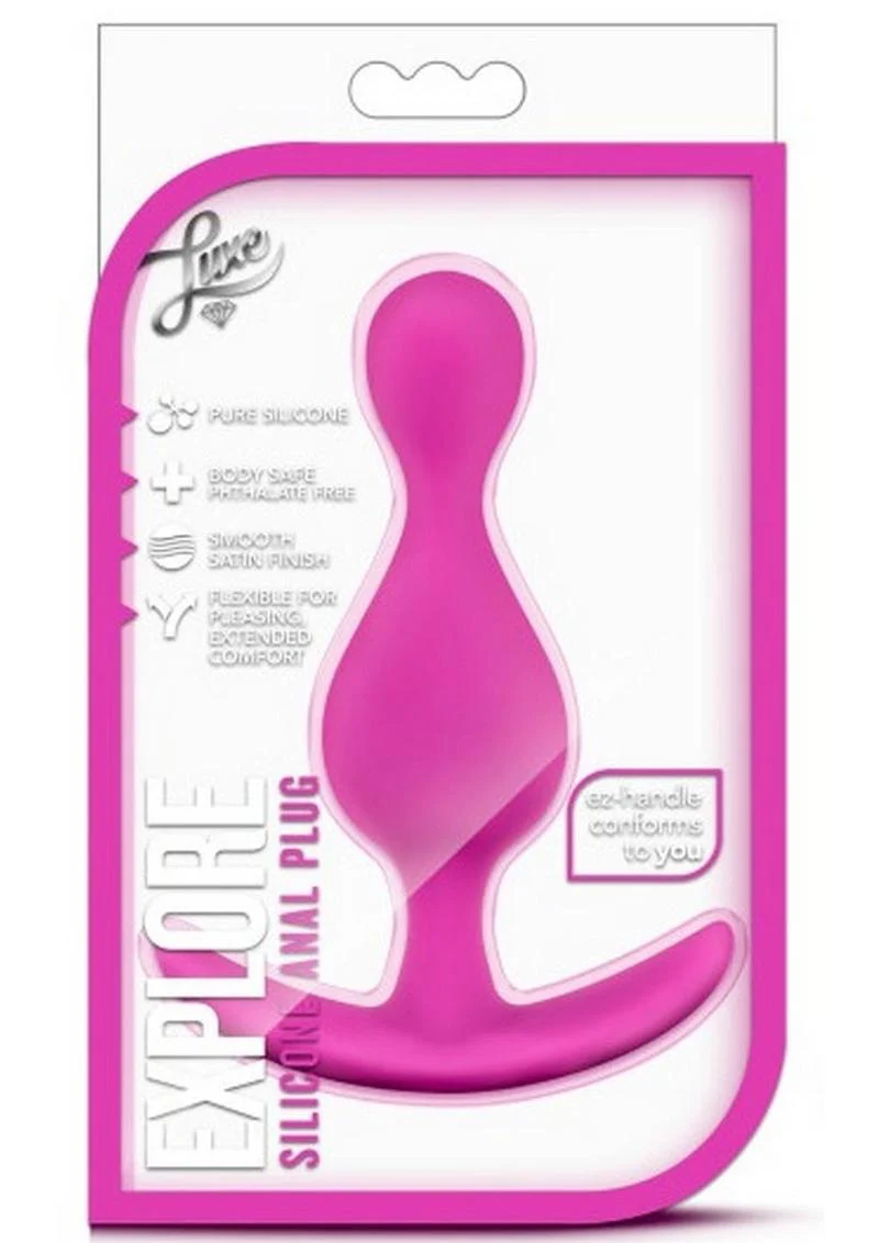 Luxe Explore Silicone Butt Plug - Image 3