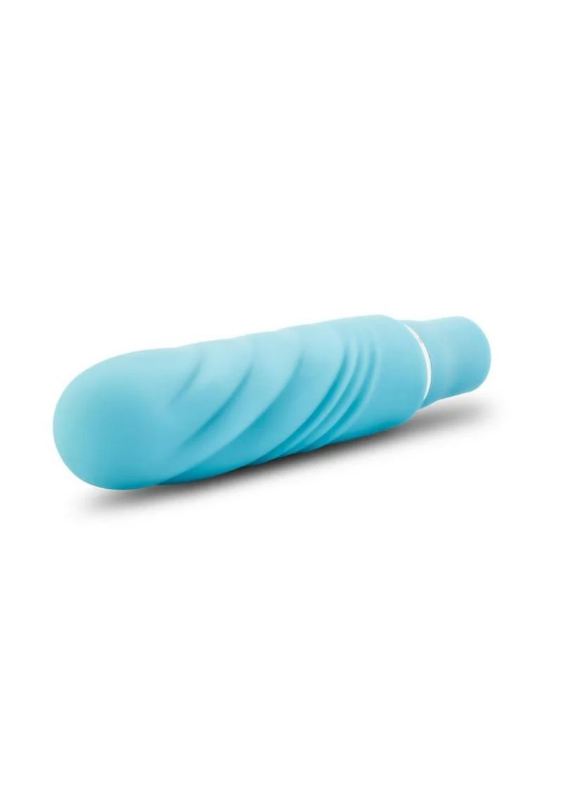 Luxe Nimbus Mini Silicone Vibrator Compact Aqua Power - Image 2