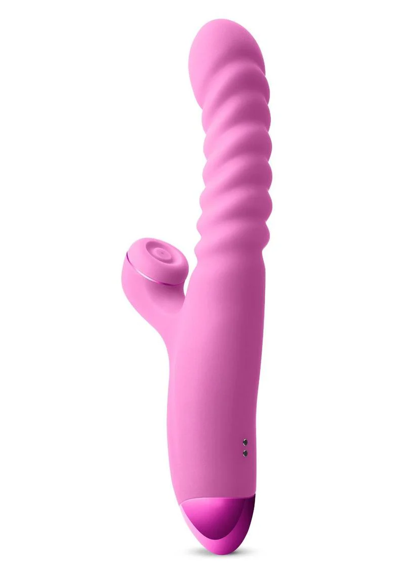 Luxe Nova Rechargeable Silicone Rabbit Vibrator - Image 5