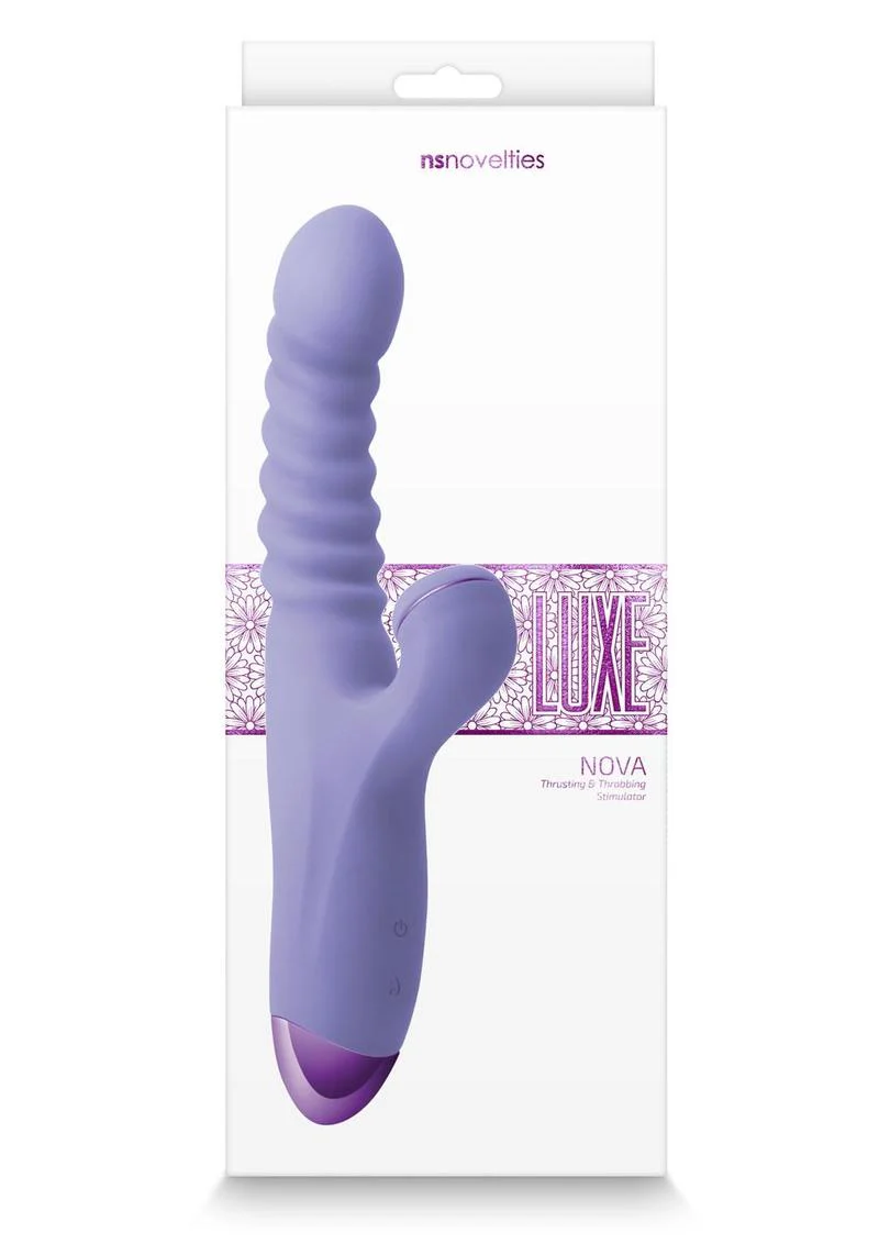 Luxe Nova Rechargeable Silicone Rabbit Vibrator - Image 7