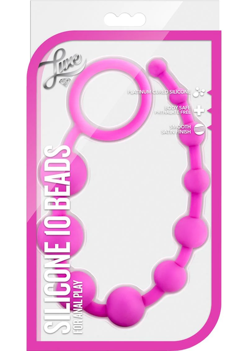 Luxe Silicone Anal Beads - Image 10