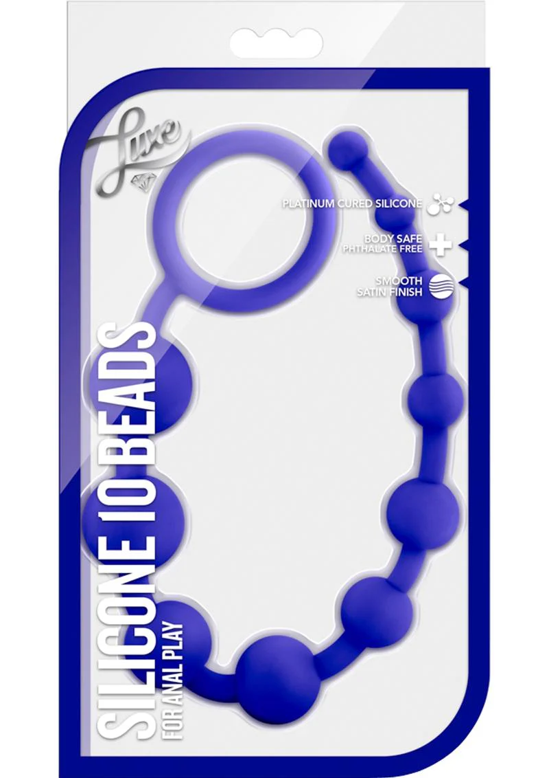 Luxe Silicone Anal Beads - Image 11