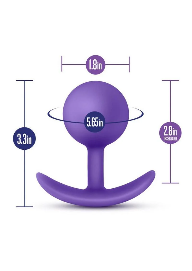 Luxe Wearable Vibra Plug Silicone Butt Plug - Image 3