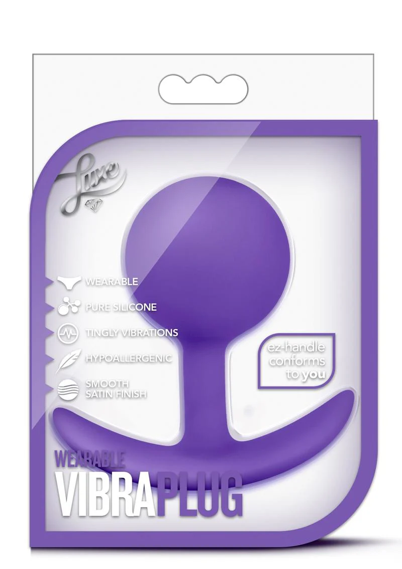 Luxe Wearable Vibra Plug Silicone Butt Plug - Image 4