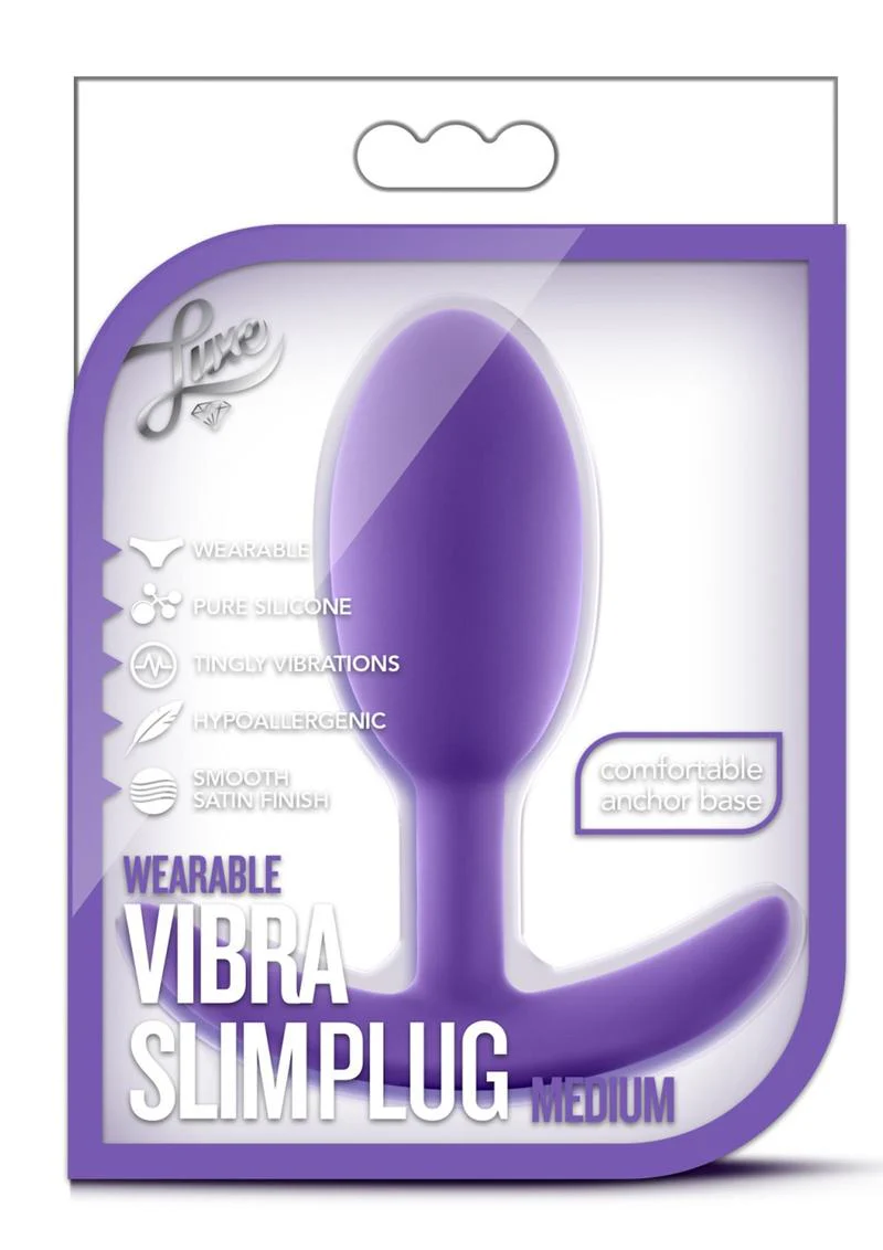 Luxe Wearable Vibra SlimPlug Medium Butt Plug - Image 13
