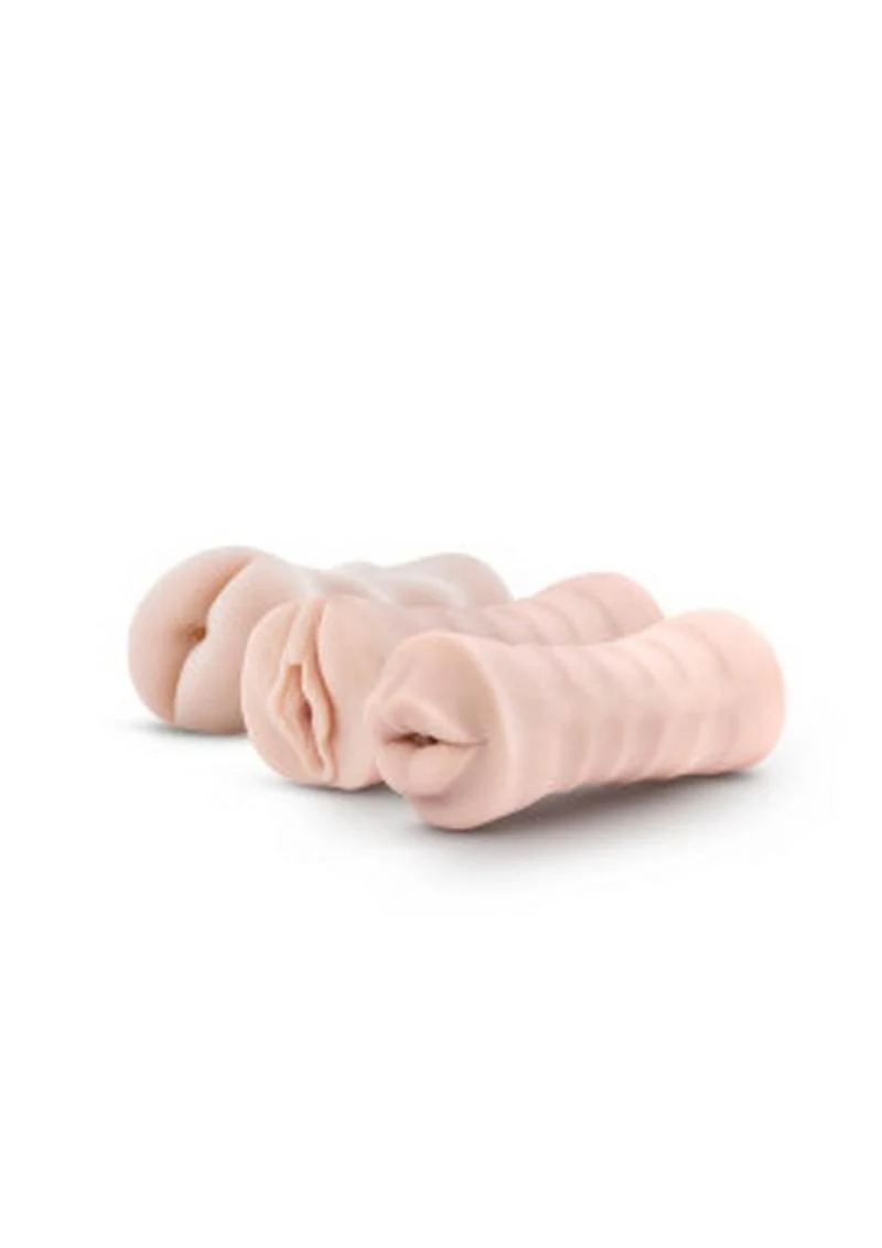 M For Men Soft and Wet Self Vibrating Masturbator Kit - Image 2
