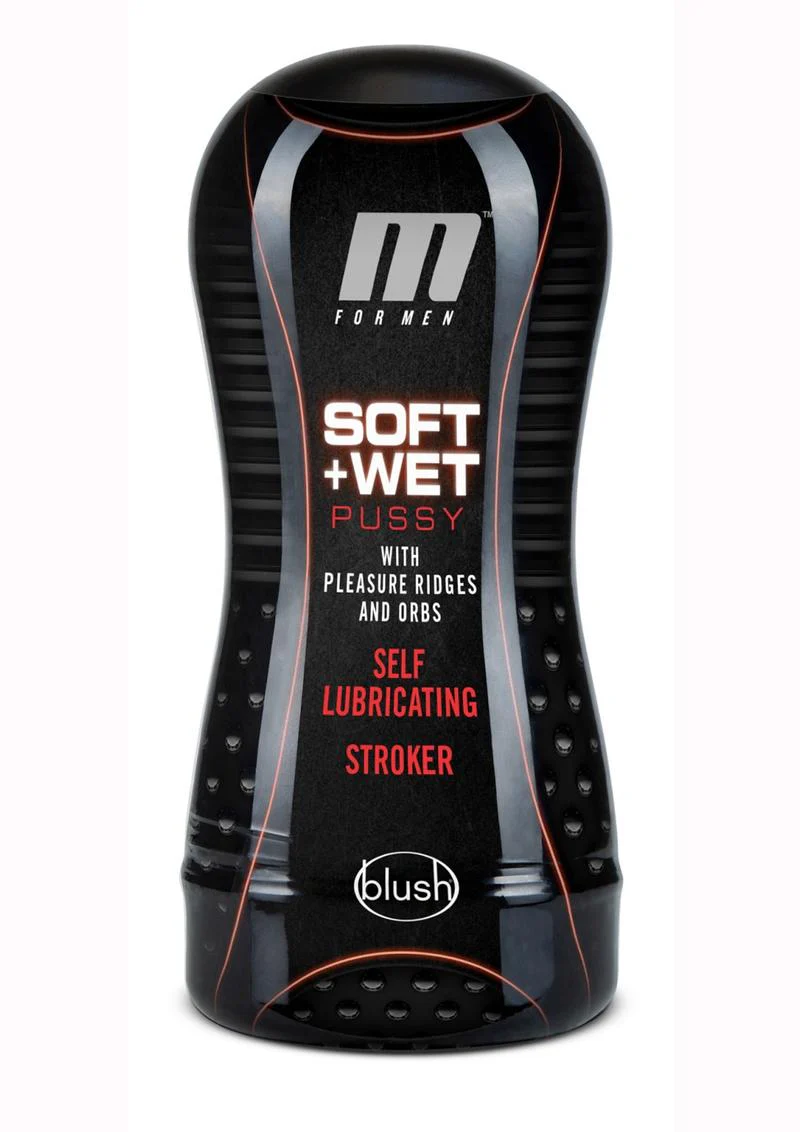 M For Men Soft Material Wet Self-Lubricating Compact Masturbator - Image 4