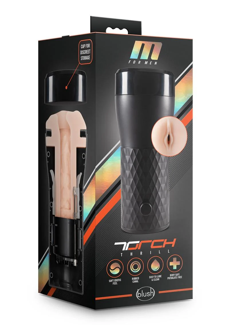 M for Men Torch Thrill Masturbator Soft Vanilla Feel - Image 4