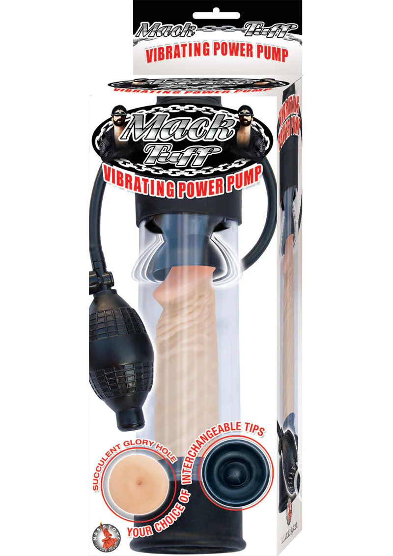 Mack Tuff Vibrating Powerful Suction Penis Pump - Image 2