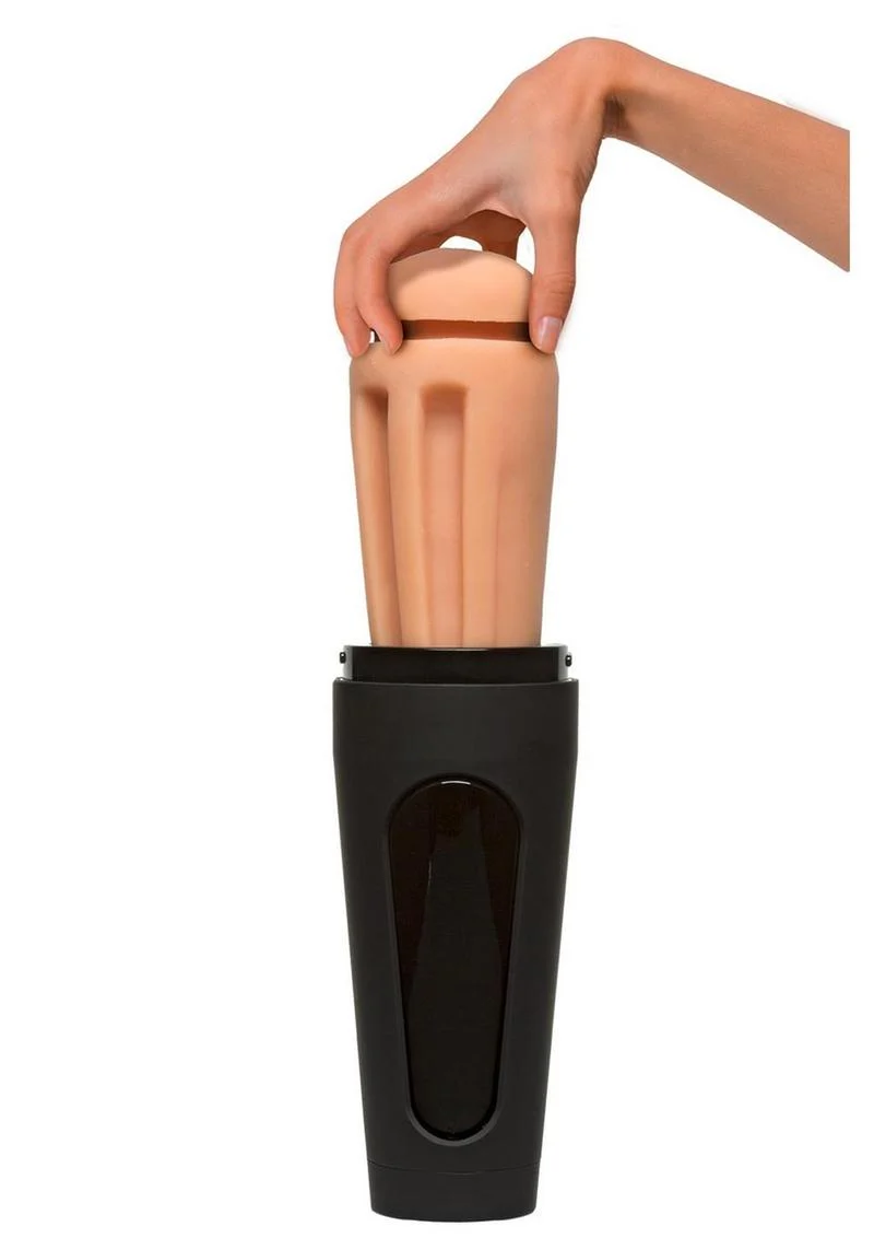 Main Squeeze Skye Blue ULTRASKYN Variable Pressure Stroker - Image 3