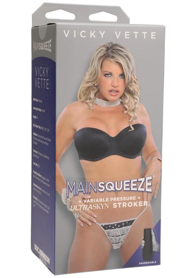 Main Squeeze Vicky Vette ULTRASKYN Stroker Variable Masturbator - Image 4