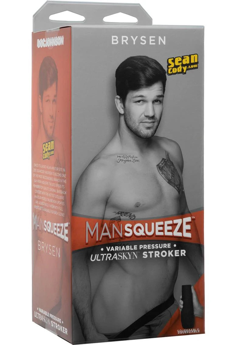 Man Squeeze Brysen ULTRASKYN Stroker Realistic Masturbator - Image 4