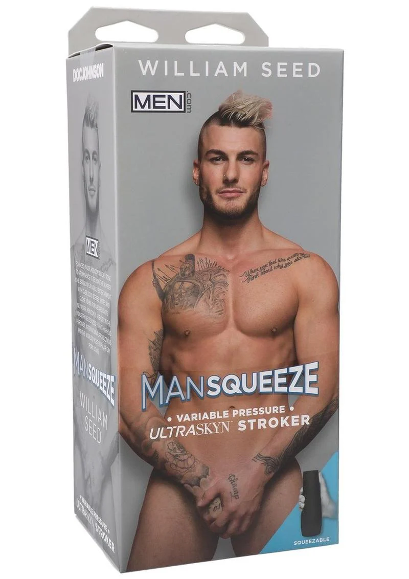 Man Squeeze William Seed Ultraskyn Stroker - Image 4