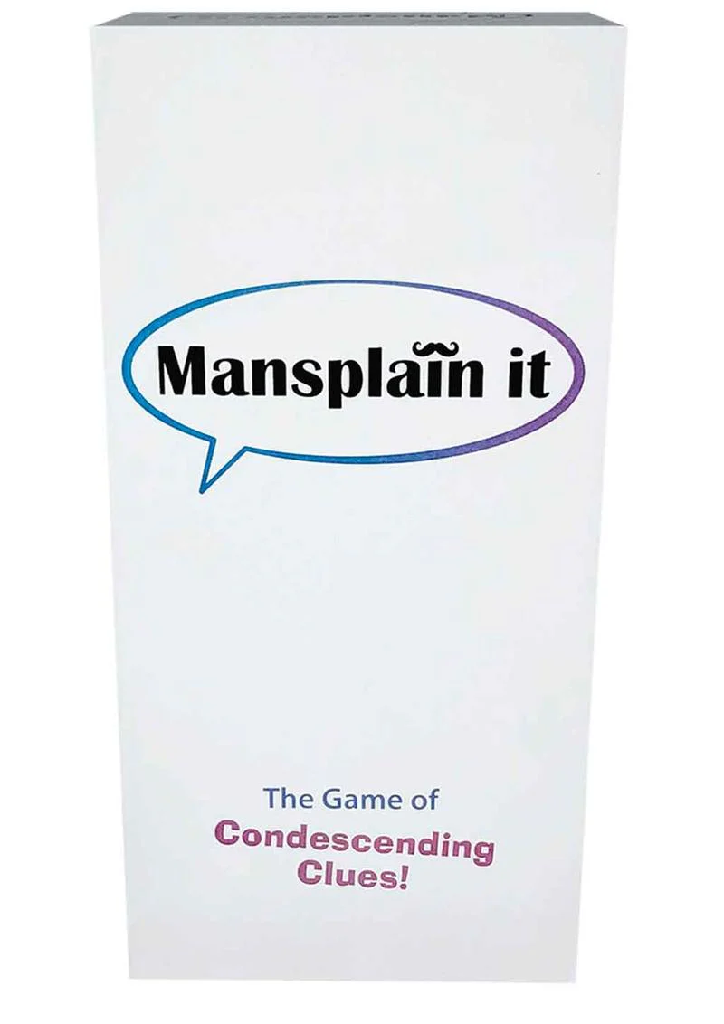 Mansplain It Card Game The Game of Condescending Clues - Image 2