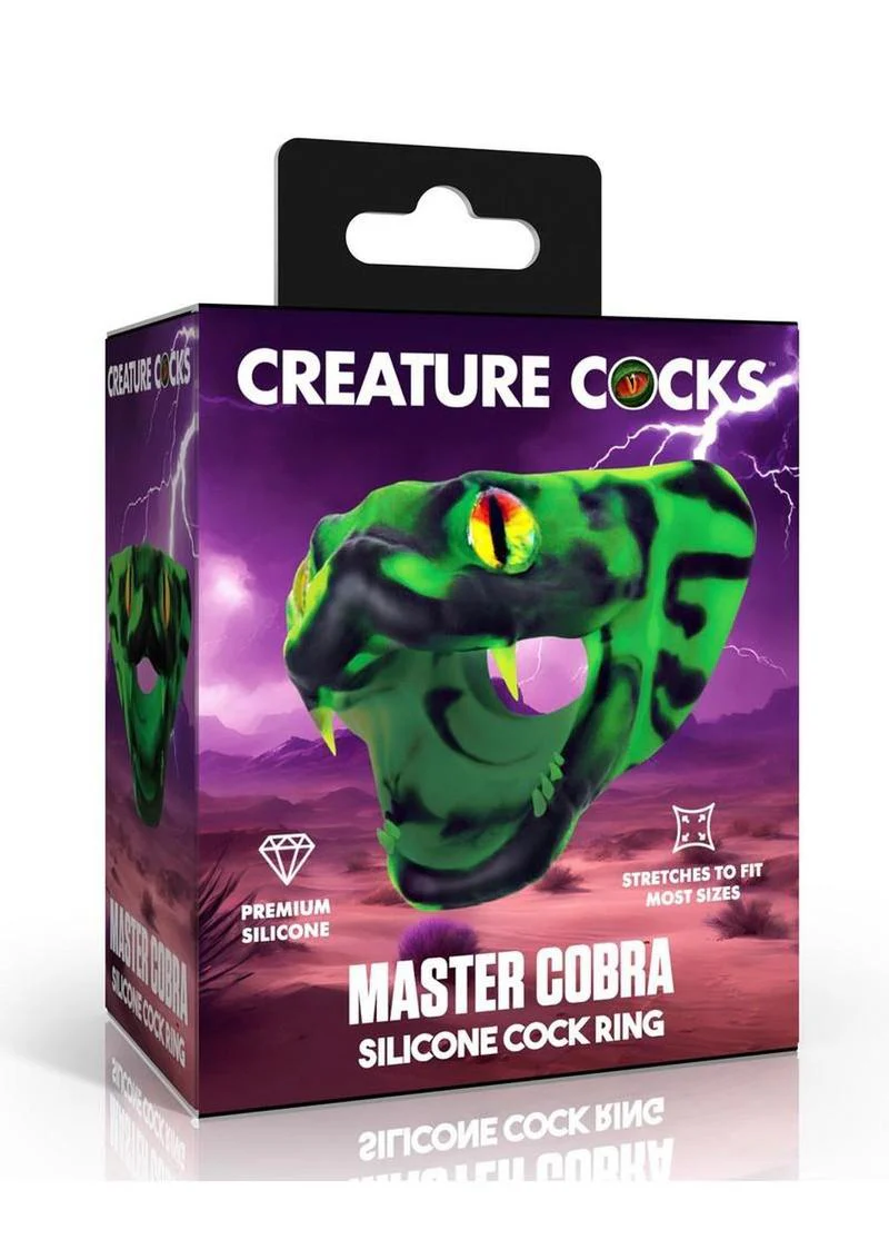 Master Cobra Silicone Cock Ring - Image 7