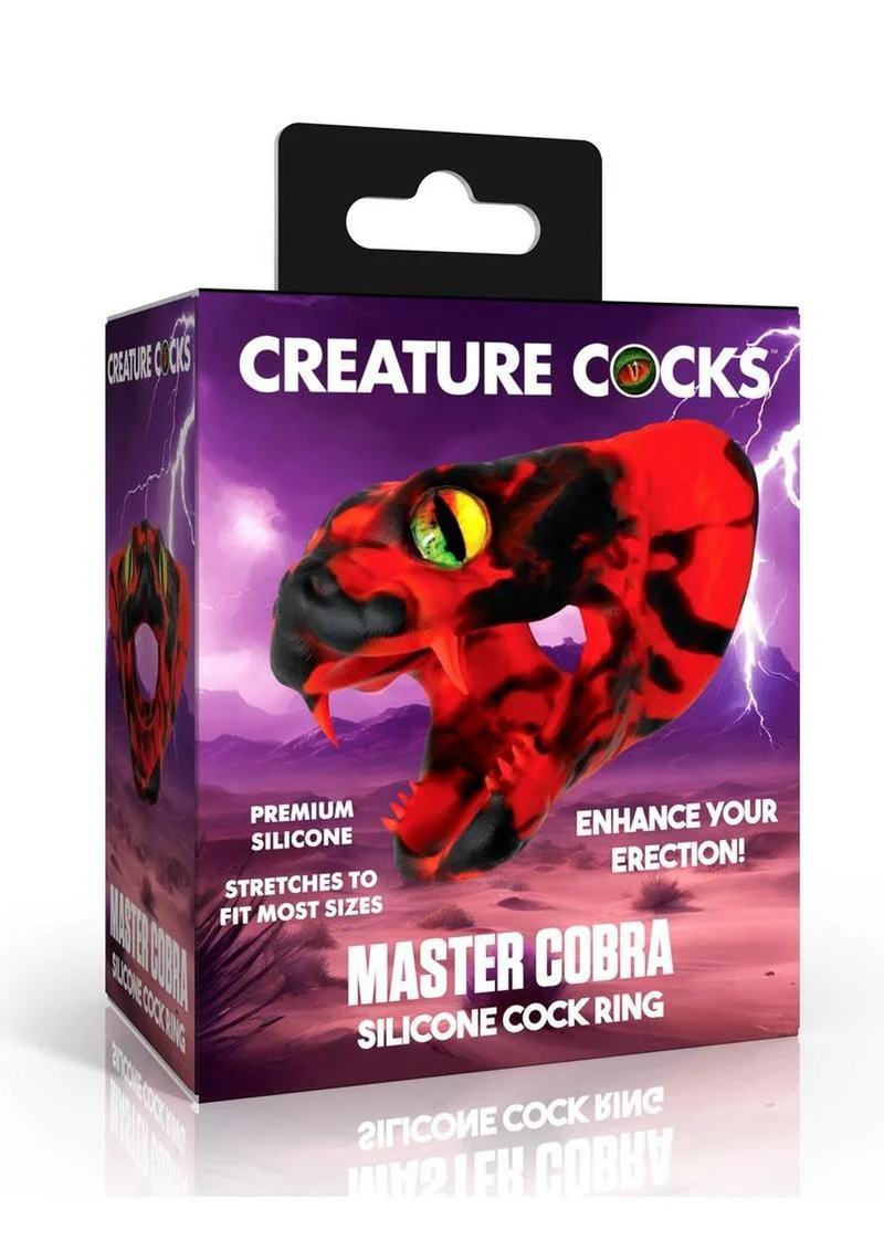 Master Cobra Silicone Cock Ring - Image 8