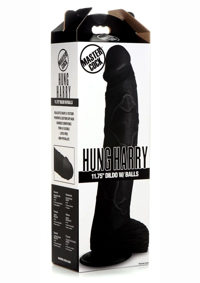 Master Cock Hung Harry Dildo with Balls - Image 7