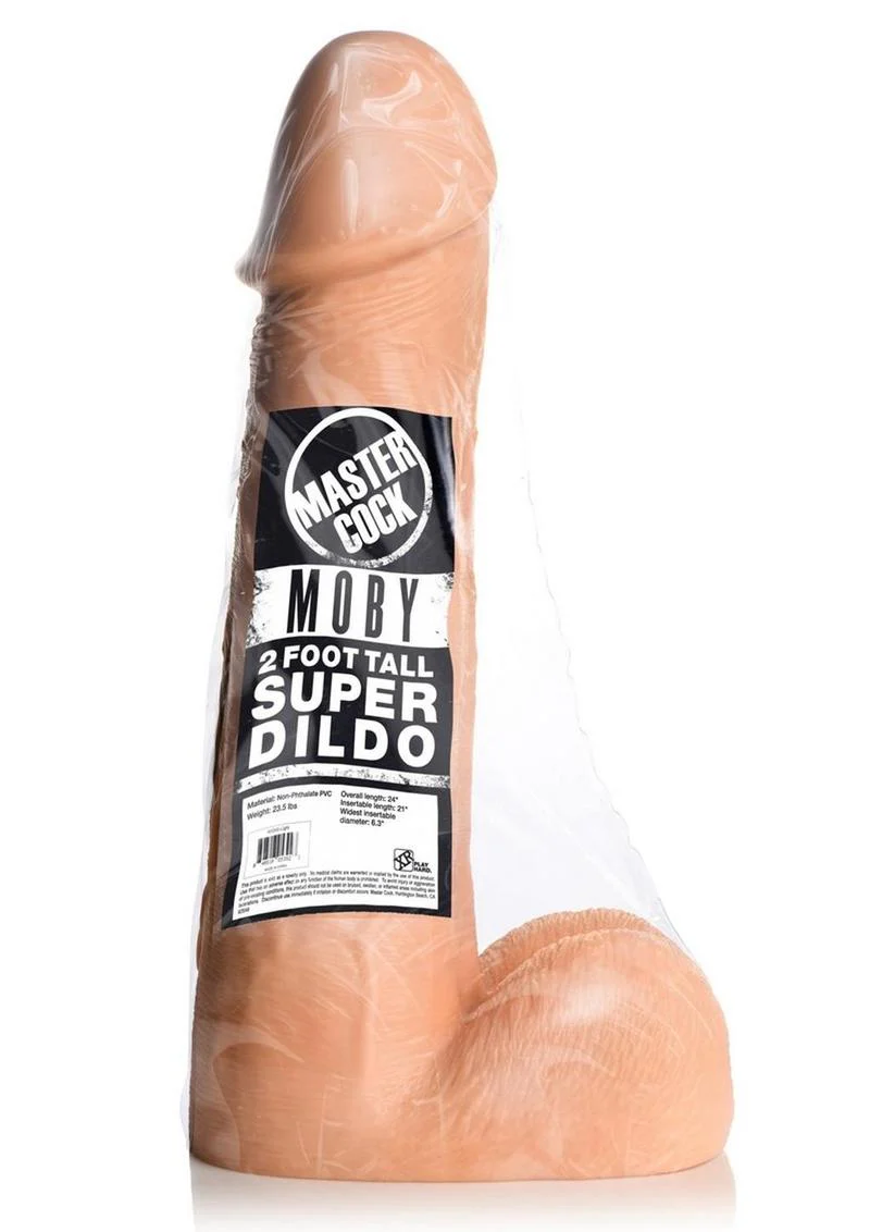 Master Cock Moby 2 Foot Tall Super Dildo - Massive Pleasure Experience - Image 6