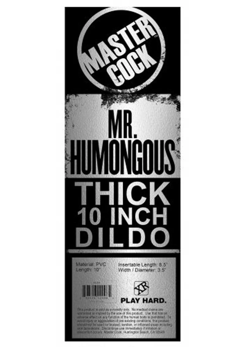 Master Cock Mr. Humongous Thick Dildo - Image 3