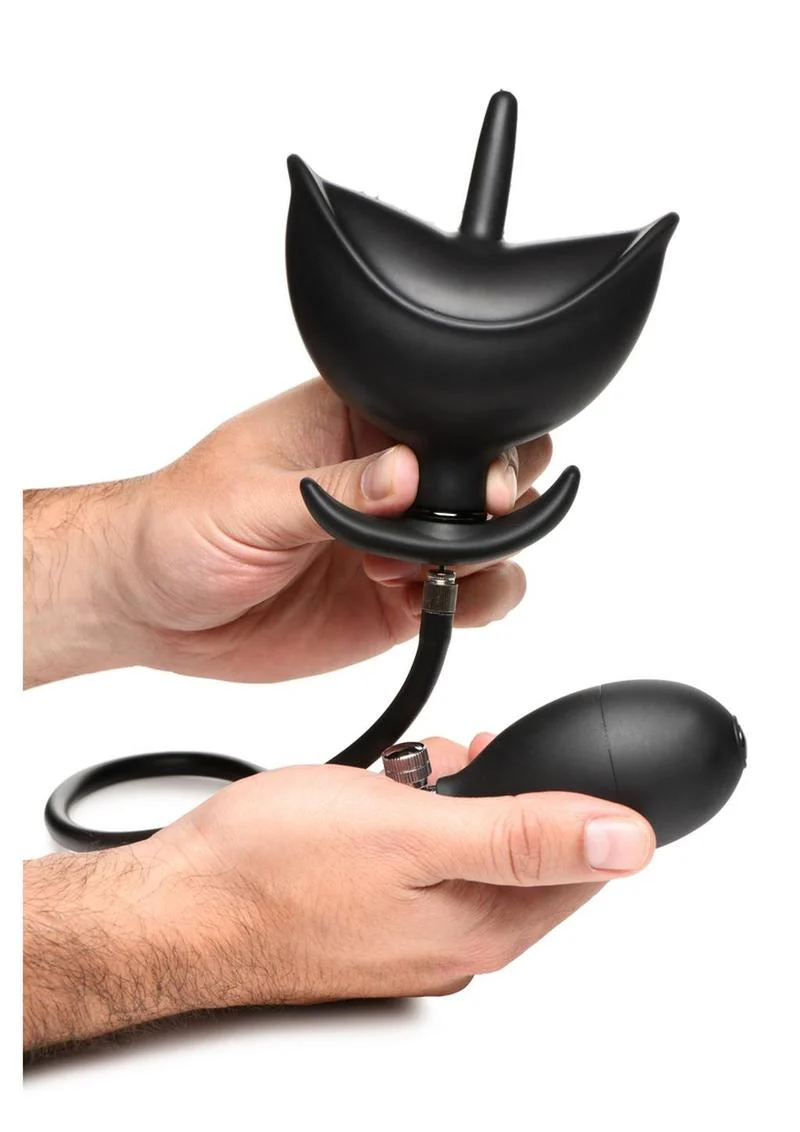 Master Series Ass Bound Anchor Inflatable Silicone Anal Plug - Image 3