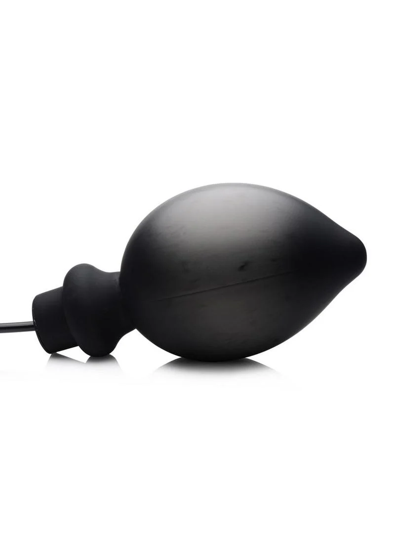 Master Series Ass Pand Large Inflatable Silicone Anal Plug - Image 2