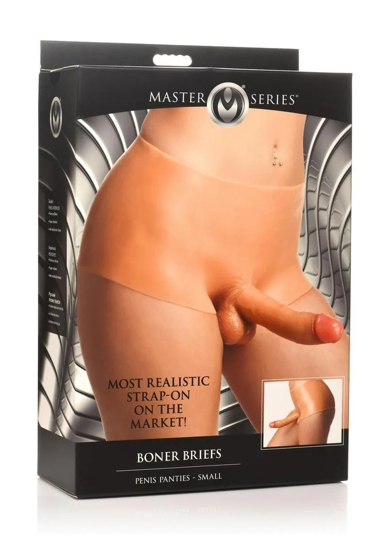 Master Series Boner Briefs Most Realistic Strap-On For Enhanced Pleasure - Image 4