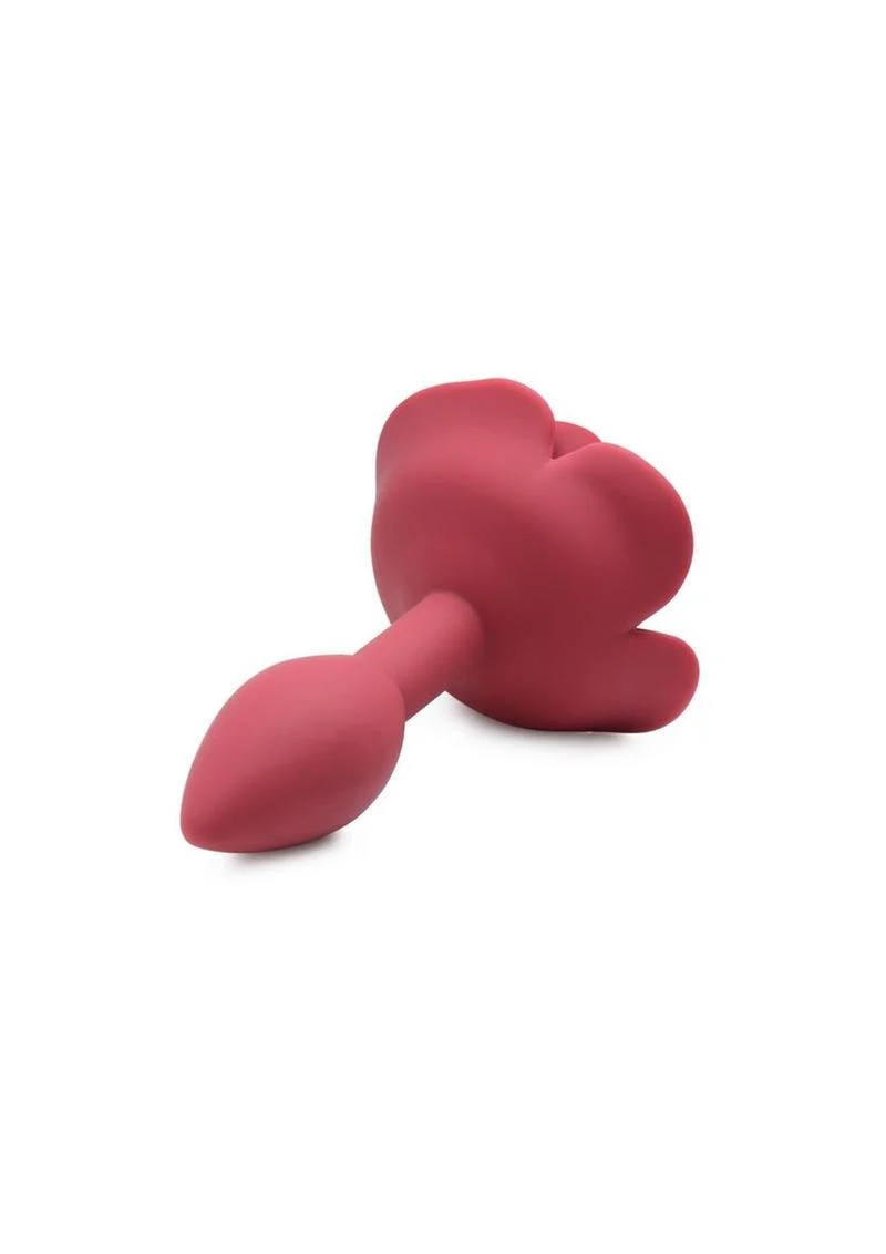 Master Series Booty Bloom Silicone Rose Anal Plug - Image 2