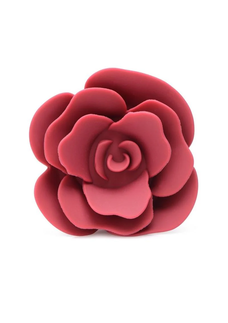 Master Series Booty Bloom Silicone Rose Anal Plug - Image 3