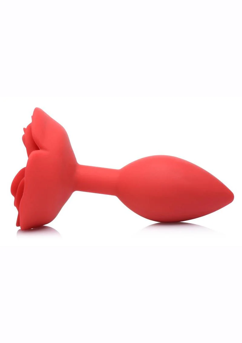 Master Series Booty Bloom Silicone Rose Anal Plug - Image 5