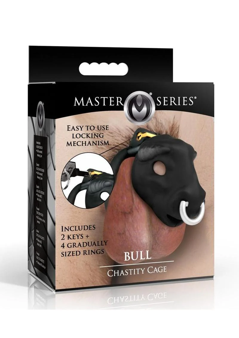 Master Series Bull Chastity Cage - Image 7