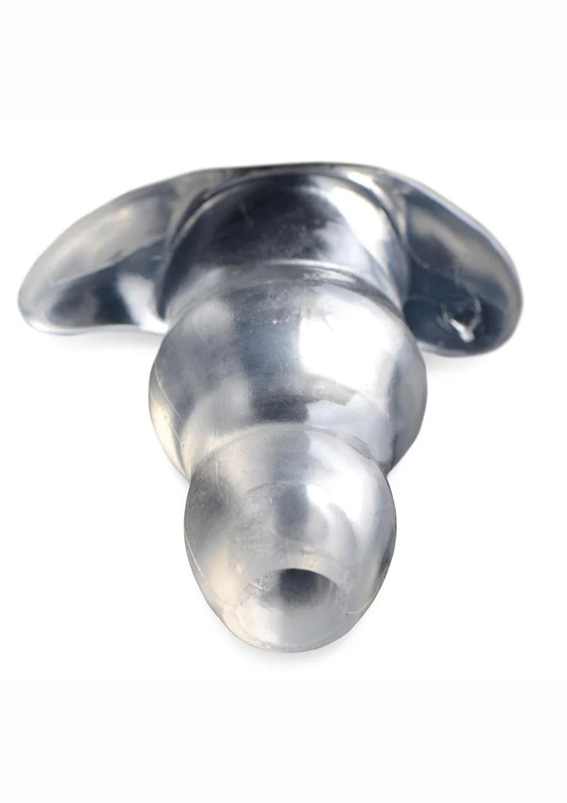 Master Series Clear View Hollow Anal Plug XL - Image 3