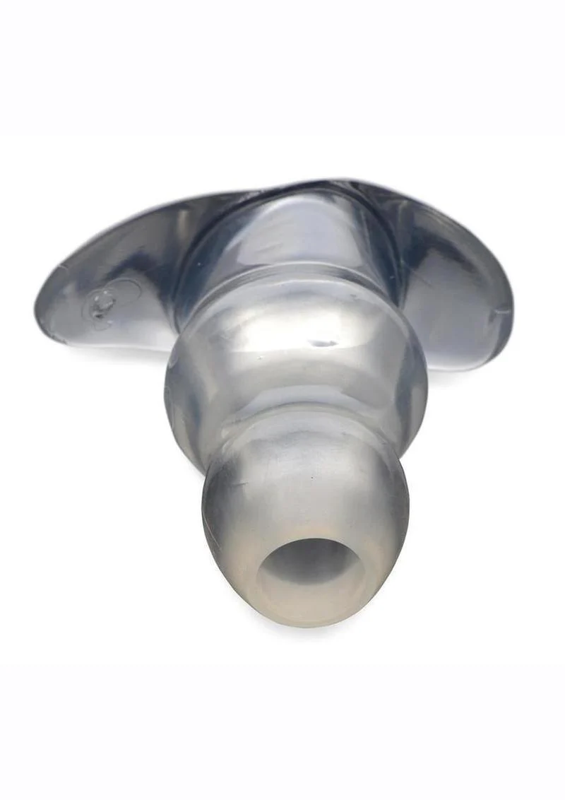 Master Series Clear View Hollow Anal Plug XL - Image 9