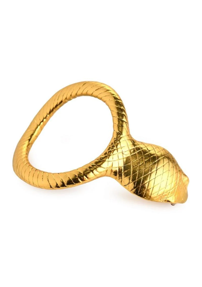 Master Series Cobra King Golden And Luxury Metal C-Ring - Image 2