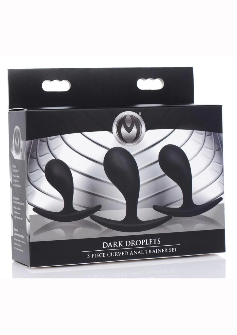 Master Series Dark Droplets Curved Anal Trainer - Image 4