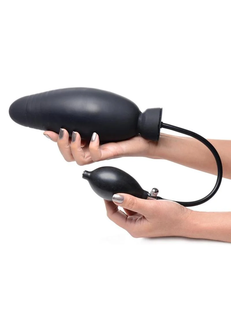Master Series Expand Inflatable Anal Plug - Image 3