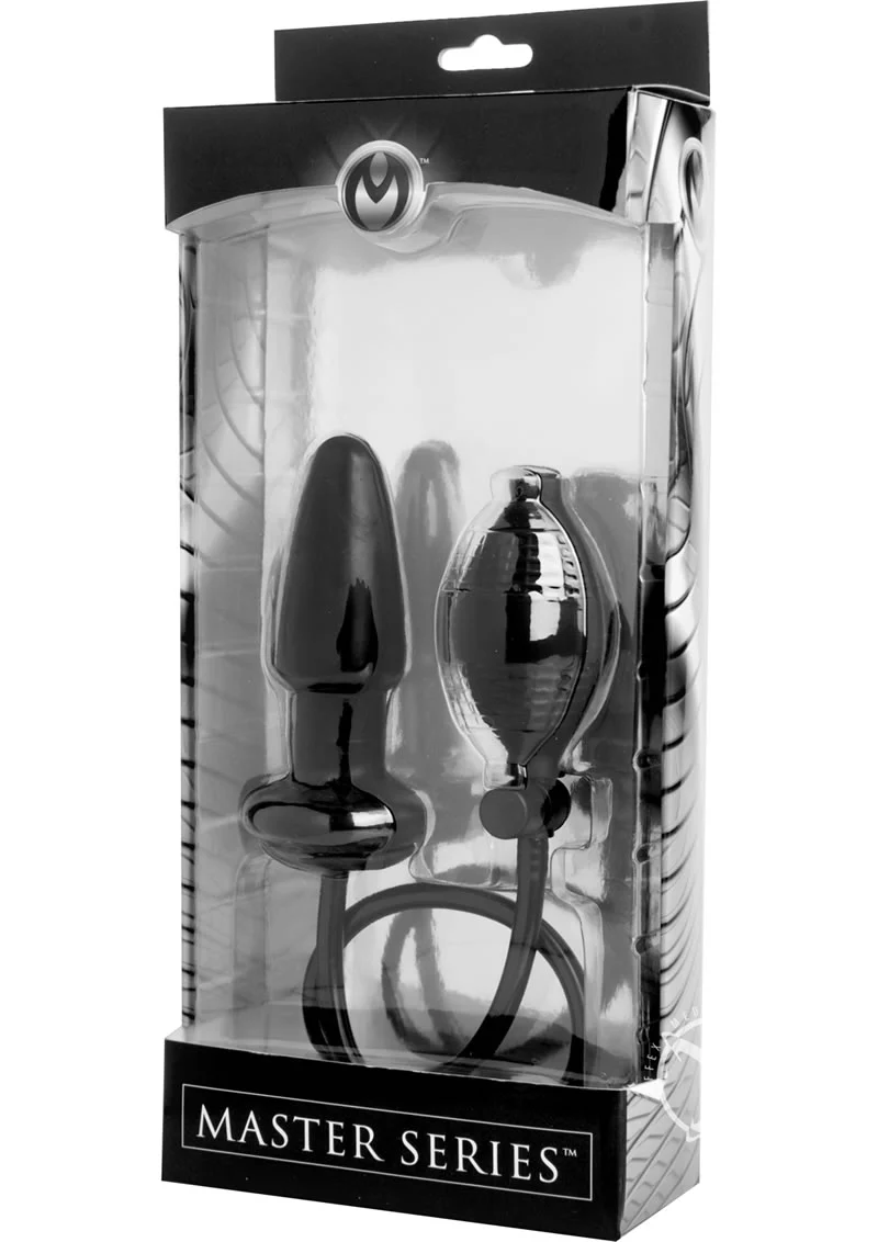 Master Series Expand Inflatable PVC Anal Plug - Image 4
