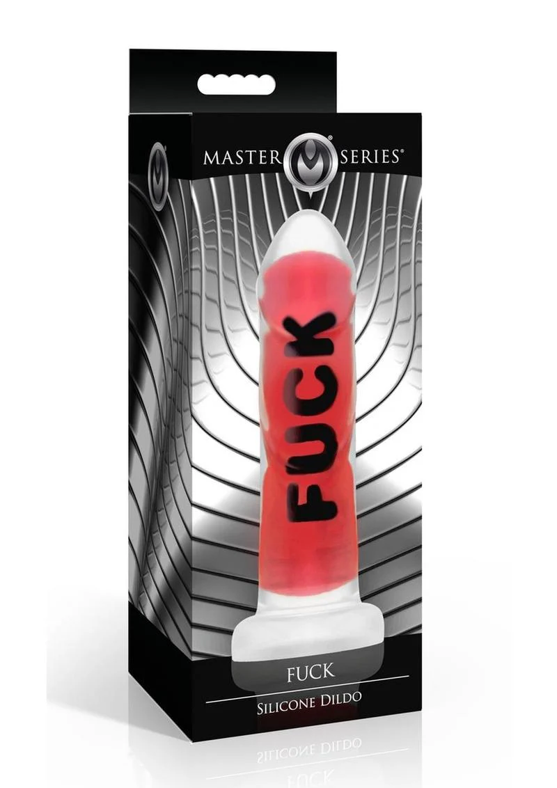 Master Series FUCK Silicone Dildo - Image 4