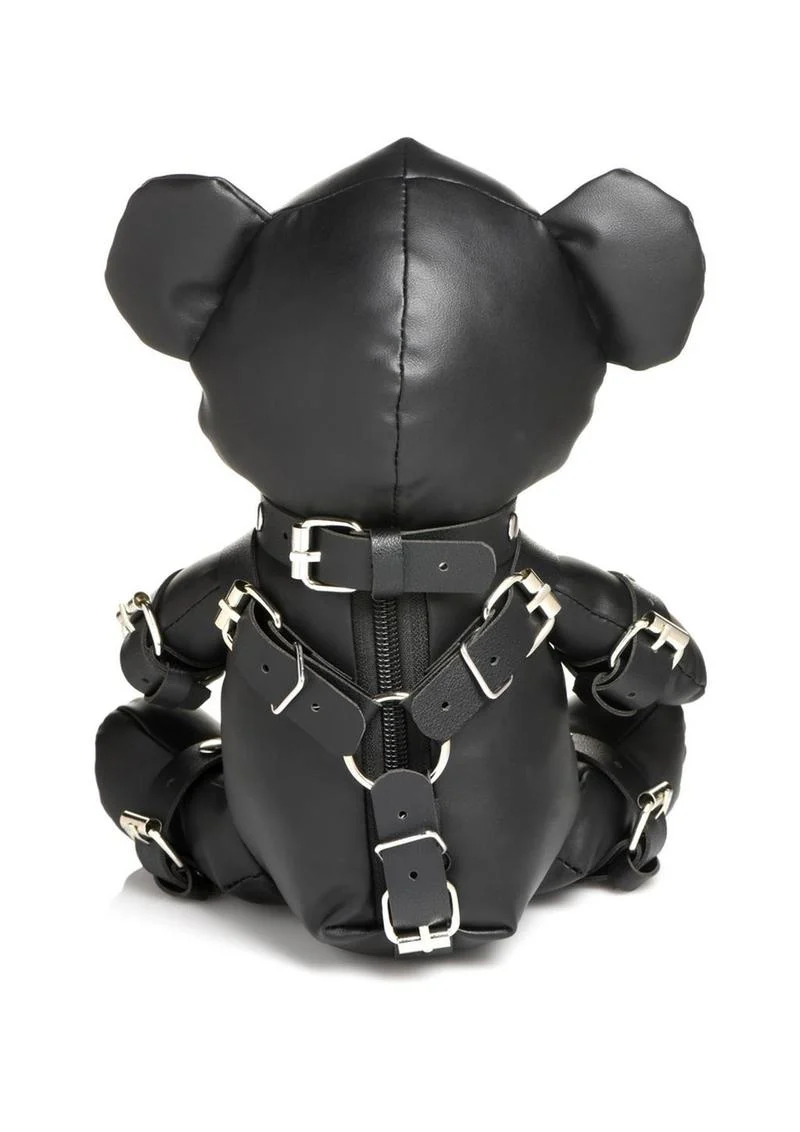 Master Series Gimp Bear Red Leather Bear With Harness - Image 8