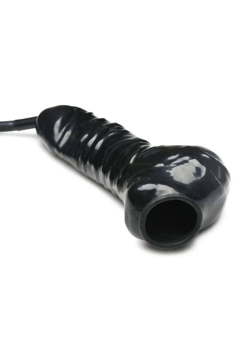 Master Series Guzzler Realistic Penis Sheath with Tube - Image 3