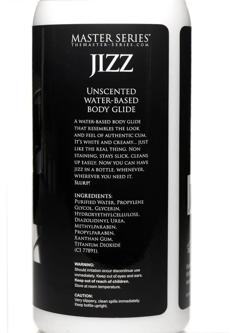 Master Series Jizz Unscented Lubricant - Image 4