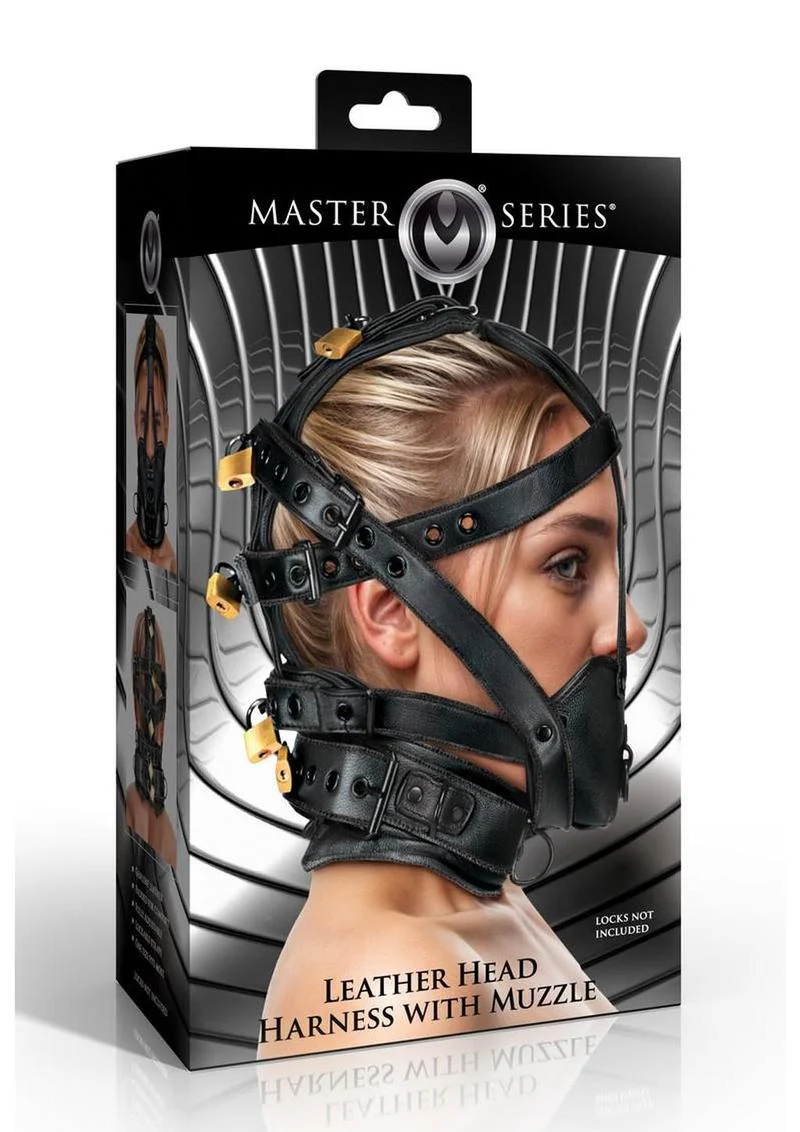 Master Series Leather Head Harness - Image 4
